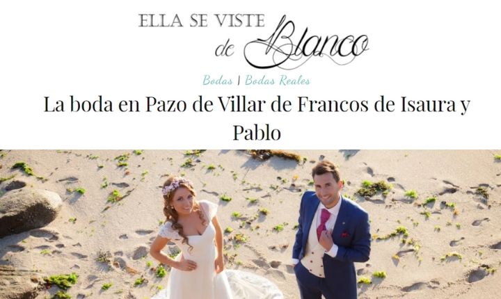 Boda Real de BrunSantervás en Ella se Viste de Blanco